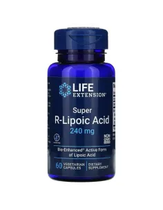 Life Extension Super R-Lipoic Acid 240mg | Body Nutrition (ES)