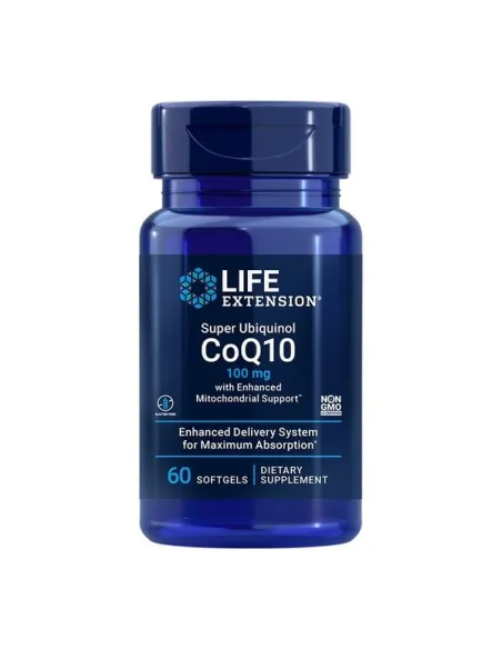 BodyNutrition | Super Ubiquinol CoQ10 with Enhanced Mitochondrial Support, 100mg Life Extension