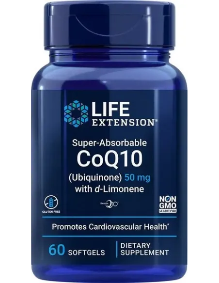 BodyNutrition | Super-Absorbable CoQ10 (Ubiquinone) with d-Limonene Life Extension