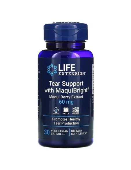 Tear Support with MaquiBright (Maqui Berry Extract) de Life Extension | Body Nutrition (FR)