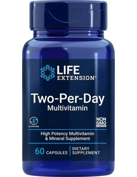 BodyNutrition | Two-Per-Day, Multivitamin Life Extension