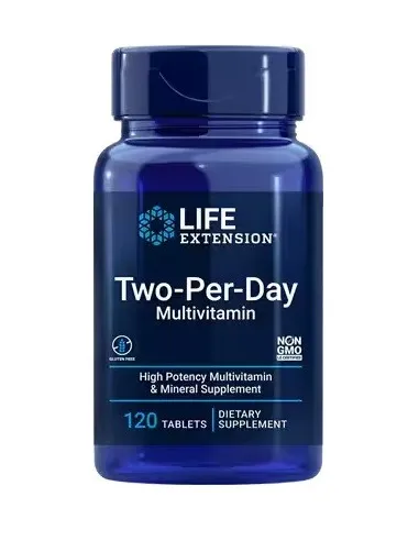 Two-Per-Day, Tablets de Life Extension | Body Nutrition (FR)