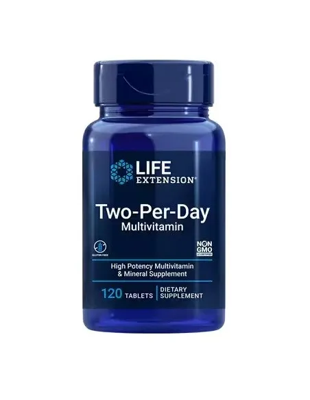 Two-Per-Day, Tablets de Life Extension | Body Nutrition (FR)