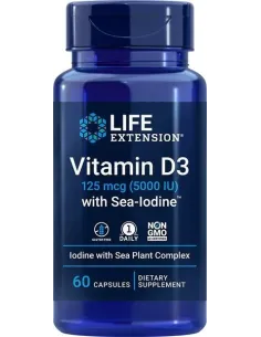 BodyNutrition | Vitamin D3 with Sea-Iodine Life Extension