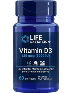 BodyNutrition | Vitamin D3 5000IU Life Extension