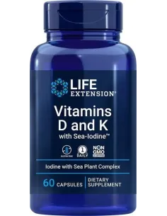 Vitamins D and K with Sea-Iodine by Life Extension | Body Nutrition (EN)