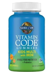 Vitamin Code Kids Multi with Iron Gummies de Garden of Life | Body Nutrition (FR)