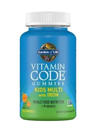 BodyNutrition | Vitamin Code Kids Multi with Iron Gummies Garden of Life