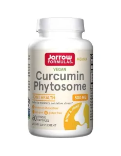 Curcumin Phytosome Meriva 500mg (60 vcaps) de Jarrow Formulas | Body Nutrition (FR)