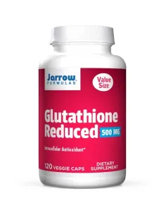 BodyNutrition | Glutathione Reduced 500mg (120 vcaps) Jarrow Formulas