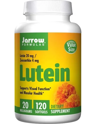Lutein 20mg (120 gels) de Jarrow Formulas | Body Nutrition (FR)