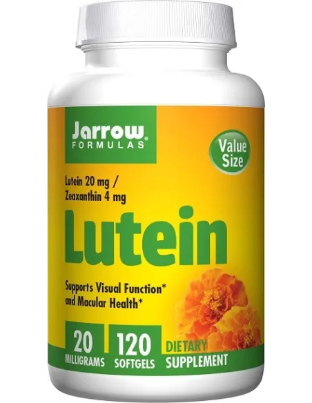 Lutein 20mg (120 gels) de Jarrow Formulas | Body Nutrition (FR)