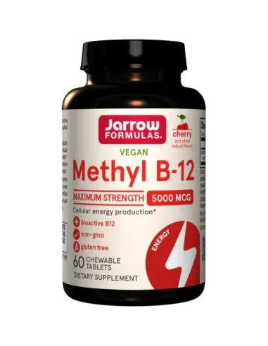 Jarrow Formulas Methyl B-12, 5000mcg | Body Nutrition (ES)