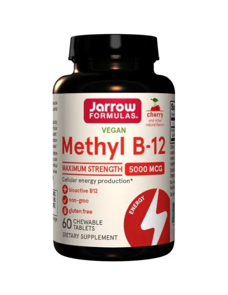 Jarrow Formulas Methyl B-12, 5000mcg | Body Nutrition (ES)