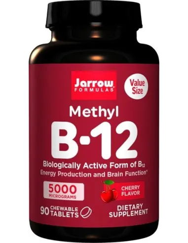 Methyl B-12, 5000mcg (90 chwes) by Jarrow Formulas | Body Nutrition (EN)