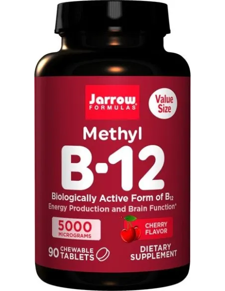 Methyl B-12, 5000mcg (90 chwes) by Jarrow Formulas | Body Nutrition (EN)