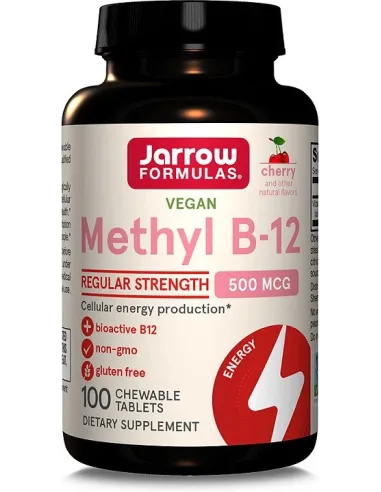 Jarrow Formulas Methyl B-12, 500mcg | Body Nutrition (ES)