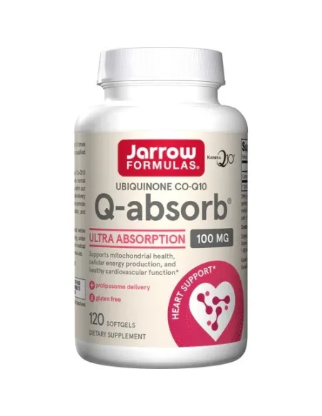 BodyNutrition | Q-absorb 100mg (120 softgels) Jarrow Formulas