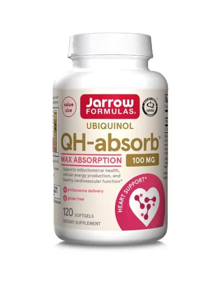 Jarrow Formulas Ubiquinol QH-absorb 100mg | Body Nutrition (ES)