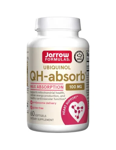 Jarrow Formulas Ubiquinol QH-absorb 100mg | Body Nutrition (ES)