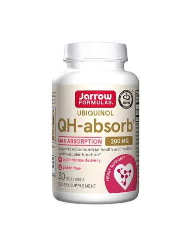Ubiquinol QH-absorb 200mg de Jarrow Formulas | Body Nutrition (FR)