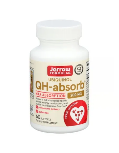Ubiquinol QH-absorb 200mg de Jarrow Formulas | Body Nutrition (FR)