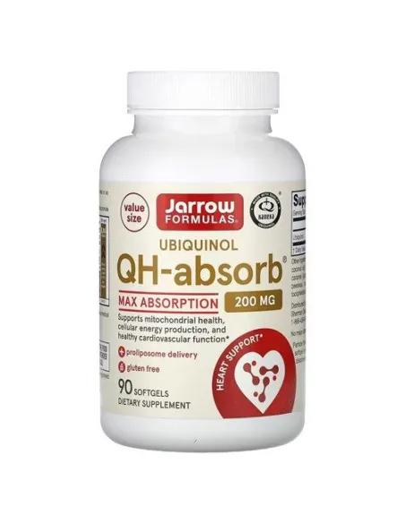 Ubiquinol QH-absorb 200mg de Jarrow Formulas | Body Nutrition (FR)