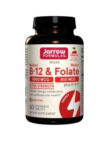 Methyl B-12 & Methyl Folate (60 chews) de Jarrow Formulas | Body Nutrition (FR)