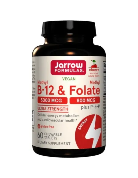 Methyl B-12 & Methyl Folate (60 chews) de Jarrow Formulas | Body Nutrition (FR)