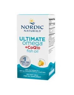 BodyNutrition | Ultimate Omega + CoQ10 (120 softgels) Nordic Naturals