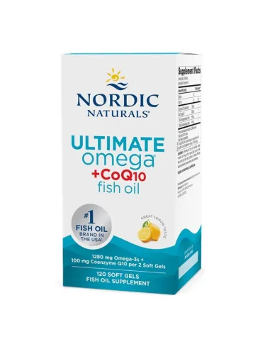BodyNutrition | Ultimate Omega + CoQ10 (120 softgels) Nordic Naturals