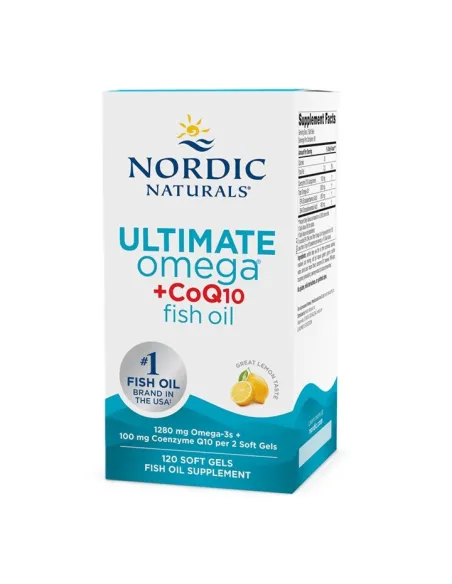 BodyNutrition | Ultimate Omega + CoQ10 (120 softgels) Nordic Naturals