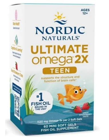 BodyNutrition | Ultimate Omega 2X Fish Oil TEEN Nordic Naturals
