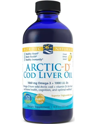 BodyNutrition | Arctic-D Cod Liver Oil Nordic Naturals