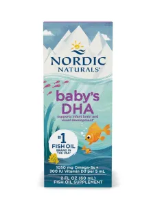 BodyNutrition | Baby's DHA Fish Oil Nordic Naturals