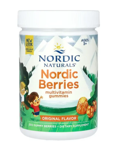 Nordic Berries Multivitamin (200 gummy berries) von Nordic Naturals | Body Nutrition (DE)