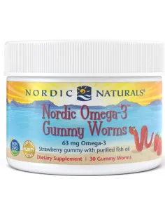 BodyNutrition | Nordic Omega-3 Gummy Worms Nordic Naturals