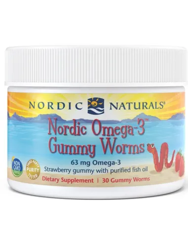 BodyNutrition | Nordic Omega-3 Gummy Worms Nordic Naturals