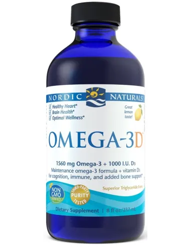 BodyNutrition | Omega-3D Liquid Nordic Naturals