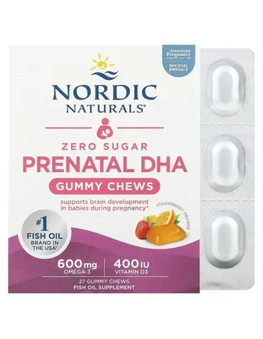BodyNutrition | Prenatal DHA Gummy Chews Nordic Naturals