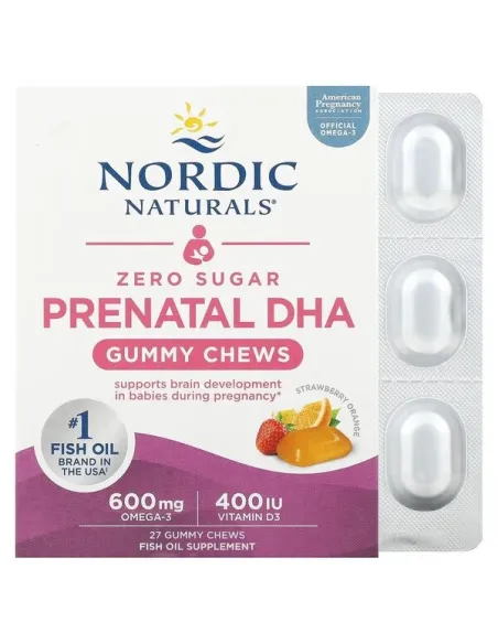 BodyNutrition | Prenatal DHA Gummy Chews Nordic Naturals