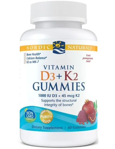 BodyNutrition | Vitamin D3+K2 Gummies Nordic Naturals