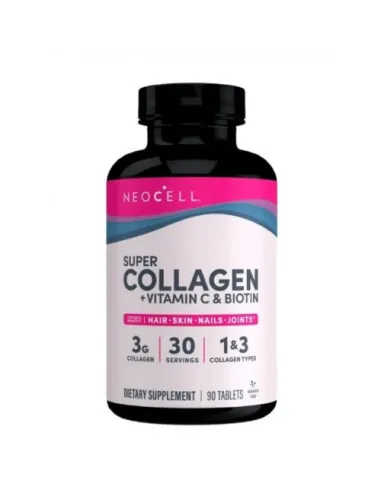 Super Collagen Vitamin C & Biotin (90 tabs) by NeoCell | Body Nutrition (EN)