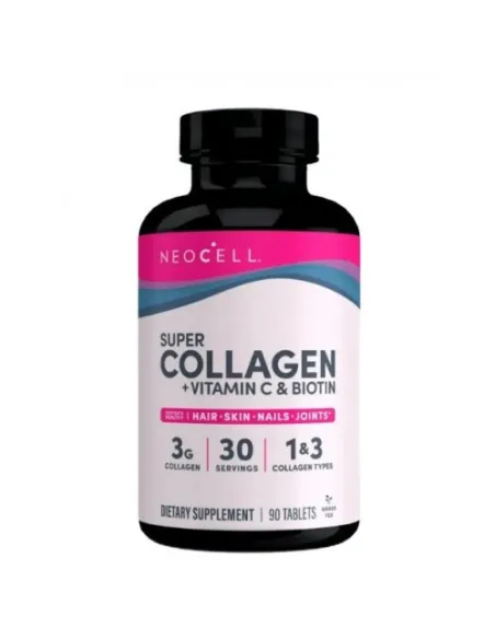 Super Collagen Vitamin C & Biotin (90 tabs) by NeoCell | Body Nutrition (EN)