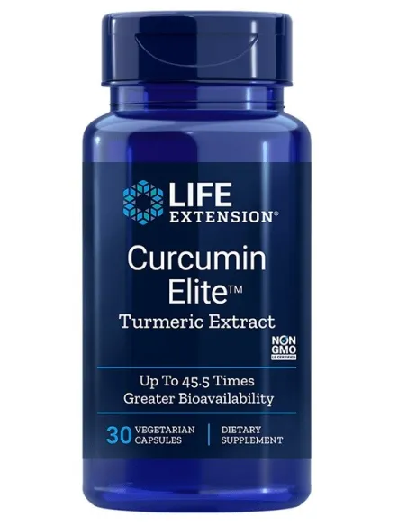 Curcumin Elite Turmeric Extract (60 vcaps) de Life Extension | Body Nutrition (FR)