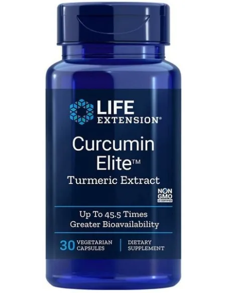 Curcumin Elite Turmeric Extract (60 vcaps) de Life Extension | Body Nutrition (FR)