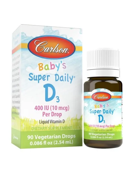 Baby's Super Daily D3 400 IU by Carlson Labs | Body Nutrition (EN)