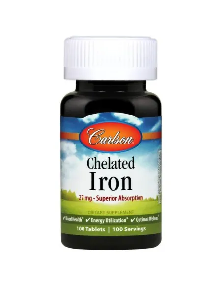 Chelated Iron, 27mg von Carlson Labs | Body Nutrition (DE)