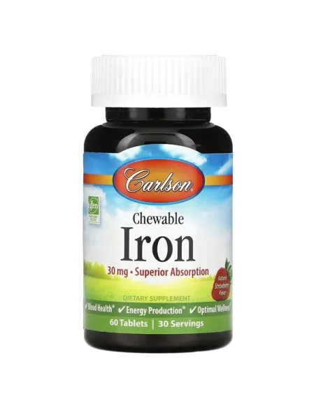 Carlson Labs Chewable Iron 30mg | Body Nutrition (ES)