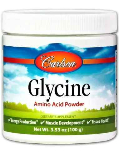 Glycine Amino Acid Powder de Carlson Labs | Body Nutrition (FR)